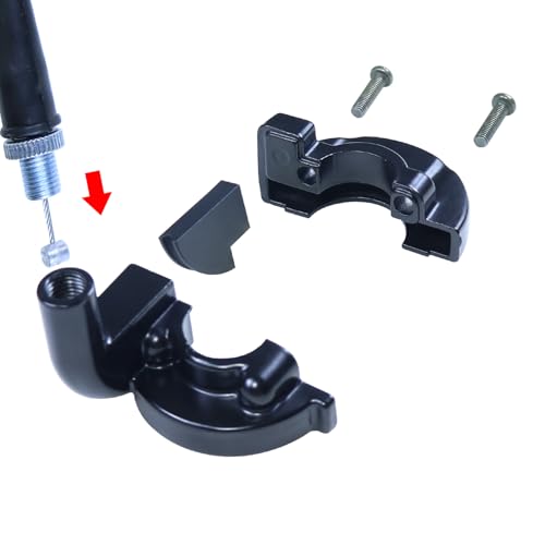 Image of 22mm Throttle Cable Grips Assembly for 110cc 125cc SSR Coolster Apollo CRF50 Roketa Pit Dirt Bike Coleman CT100U CC100X CT200U BT200X Motovox MBX10 MBX11 Baja Doodle Bug DB30 Mini Bike