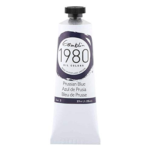 Gamblin 1980 - Oelfarbe - Preussischblau - 37 ml Gamblin 1980 - Oelfarbe - Preussischblau - 37 ml