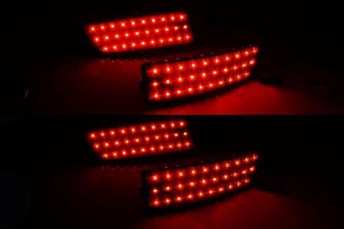 Luces traseras de coche para Mercedes Sprinter W906 con reflector de parachoques trasero rojo 5