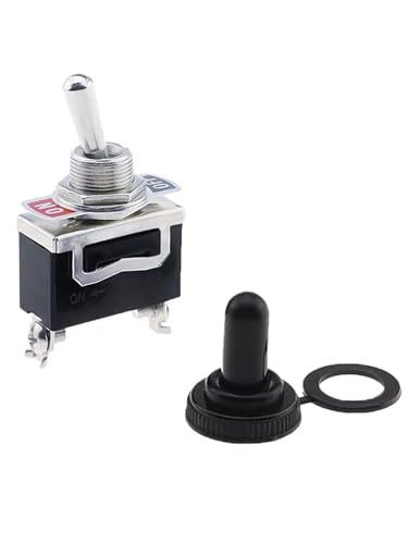 Interrupteur à levier SPST miniature étanche 12V 10A E-TEN1021