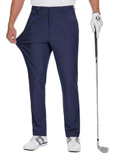 Runcati Mens Stretch Golf Pants