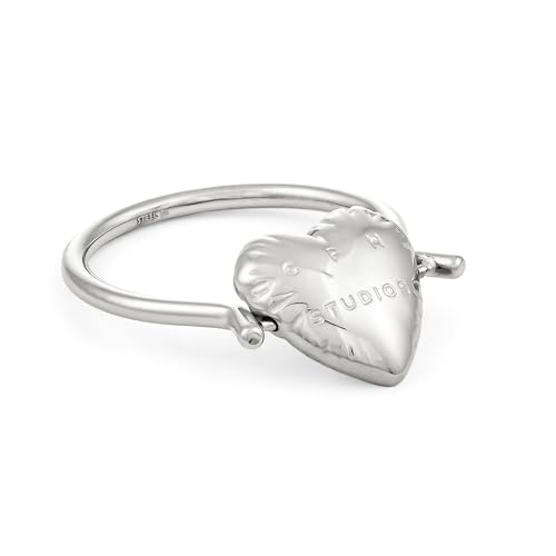Bague Balloon Hearts en acier inoxydable pour sublimer vos looks d'été