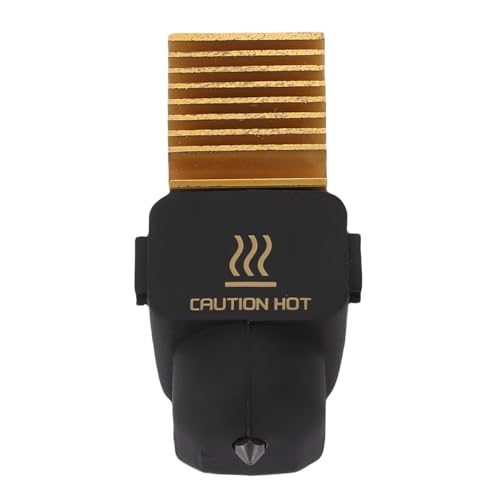 Fabater Brass Extrusion Head Set for Lab A1 A1 Mini 3D Printer, Flexible and Removable Nozzle, Compatible with Various F