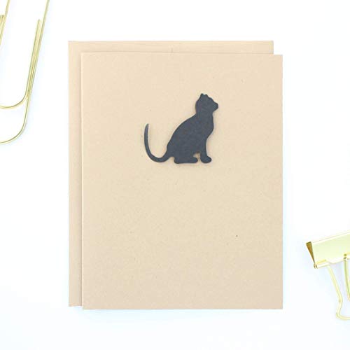 Embellish By Jackieblack Cat Blank Greeting Cards 10 Pack Cat Note Card Handmade Cat Lover Gift Dailymail
