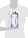 New Wave Enviro Iconic 2.2 Liter BPA Free Water Bottle with Stainless Steel Cap, Integrated Handle for Easy Carrying, Gym and Lifestyle Bottle, 2.2 Liter Capacity