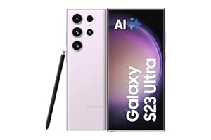 Samsung Galaxy S23 Ultra AI-Android-Smartphone, 256GB, 5.000mAh Akku, Smartphone ohne Vertrag Lavender inkl. 36 Monate Herstellergarantie [Exklusiv bei Amazon]