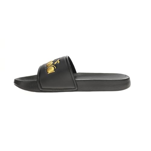 Diadora Mens Serifos Lux Slide Casual Sandals Casual - Black, Gold3