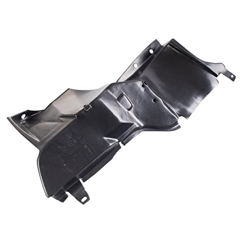 Image of TRQ Front Right Fender Splash Shield Black Passenger Side Compatible with 2006-2011 Chevrolet HHR GM1251132