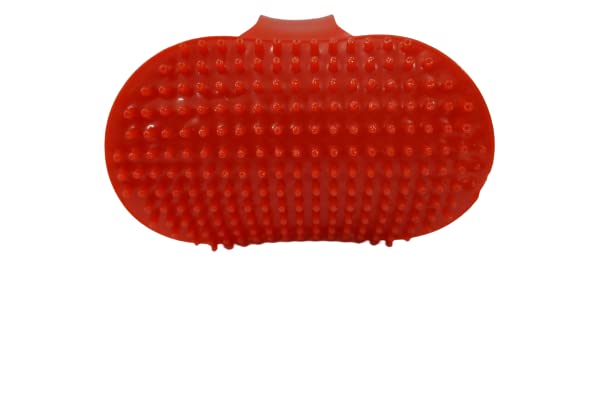 FAIRBIZPS Dog Grooming Brush, Pet Shampoo Bath Brush Soothing Massage Rubber Comb with Adjustable Ring Handle for Long Short Haired Dogs and Cats (B0BGGV5LD1) Amazon Price History, Amazon Price Tracker