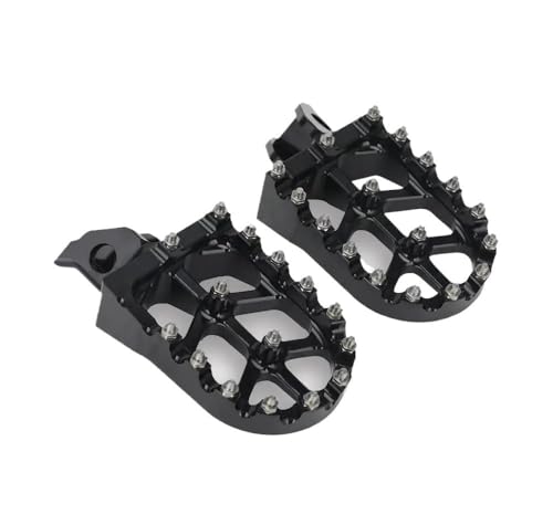 Repose-pieds moto de dirt pit bike Suzuki DRZ125L en rando