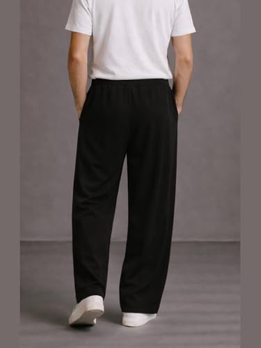 Image of Korean Pants for Man | Trekking Pants | Korean Trousers | Baggy Trackpants for Men - Effortless Style, Confident Feel, Free Movement, All-Day Comfort
