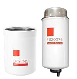 Compass-Yang Filter kit FS19976 FS20076 LF16243 Compatible with John Deere,Replace RE541420