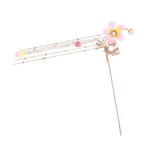 Épingle cheveux chinoise accessoire décoratif chignon féminin mariage style vintage Zerodeko
