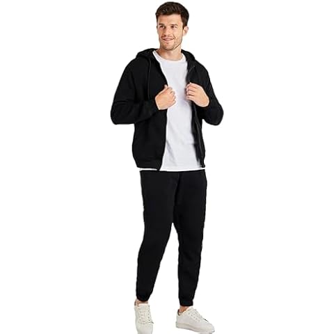 BRAND KRUZE Men's Tracksuit Set with Hoodie Cover