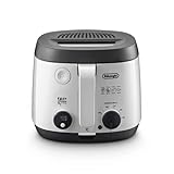 De'Longhi FS3053 Friggitrice tradizionale ad olio con sistema Easy Clean, 2l di olio e 1kg di capienza