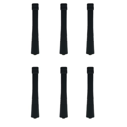TDYU HAD9742A VHF 146-174MHz Antenna for Motorola CP200 CP200D HT1550 HT750 HT1250 HT600 GP300 GP340 GP88S GP380 GP328 P110 PR400 P1225 CT250 Walkie Talkie 6Pack