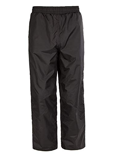 SWISSWELL Hooded Rain Pant for Kids Black Size 10