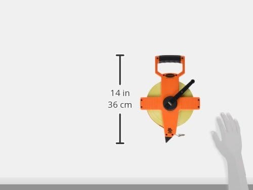 Keson OTR50MM Open Reel Fiberglass Tape Measure Reel (Graduations: 5mm & 2mm), 50-Meter - Image 3