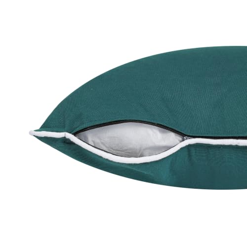 Image of Peacock Woven Quilted Floor Cushion Set 60x60x10 CM with Fillers & Back Cushion, Large Size for Seating, Patio Seat, Meditation, Yoga, Pooja, Guests, Living Size 24x24x4 Inch