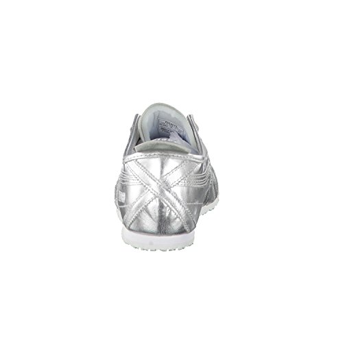 Image of Onitsuka Tiger Men's Mexico 66 Sneaker, Silver /Silver 9393, 8.5