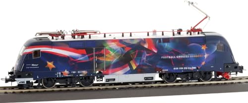 Locomotive électrique ÖBB Rh 1116 Football HO Ep.VI avec son