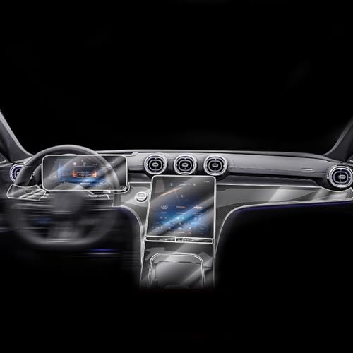 Film protection W206 anti-rayures pour console et écran LCD Mercedes