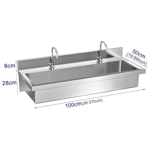 Lavabo comercial de manos que optimiza el espacio en tu garaje 3