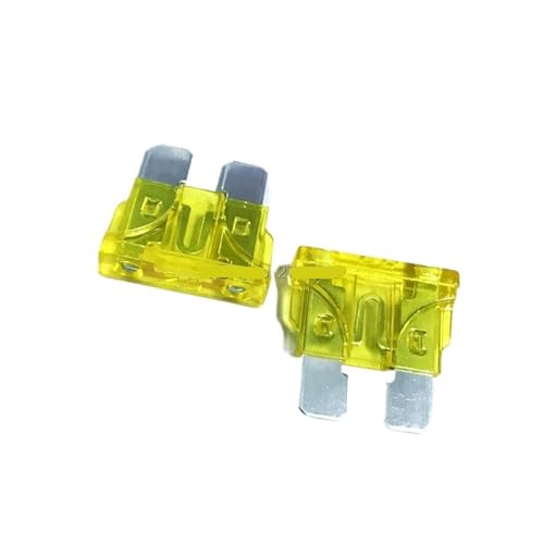 Fusibles de coche tipo chip amarillo 20A para solucionar fallos de corriente 120 uds 4