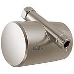 Delta Faucet Clarifi Standard Shower Filter Attachment with Filter, Hard Water Shower Filter, Shower Head Filter, Stainless 7SF100-SS