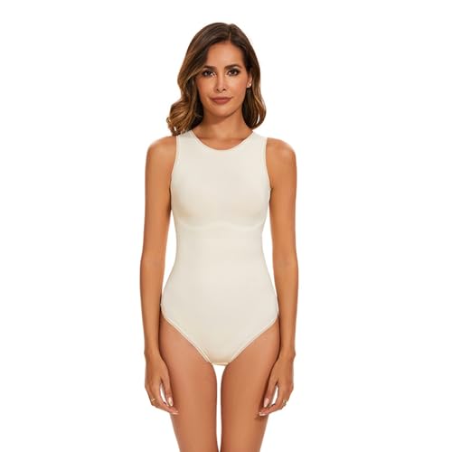 Body lissant sans manches col rond MOCHAMIK pour femme taille RT