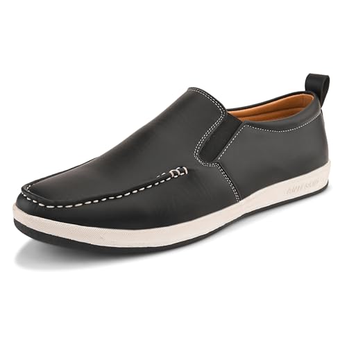 Image of Centrino Walking Loafers for Men | Shoes for Man Stylish | Casual Slip-On Lightweight Moccasins | Cushioned Insole | Breathable Comfortable | Hand-Stitched | Mens Loafer Shoes for Daily Office Outings (9495)