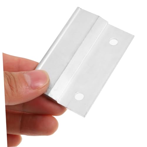 Image of Outanaya 4pcs Heavy Duty Picture Hangers Aluminum Mount Brackets French Cleat Bracket for Wall