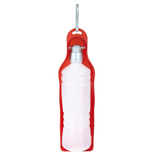 Trixie 2461 Flasche mit Trinknapf, Kunststoff, 0,5 l