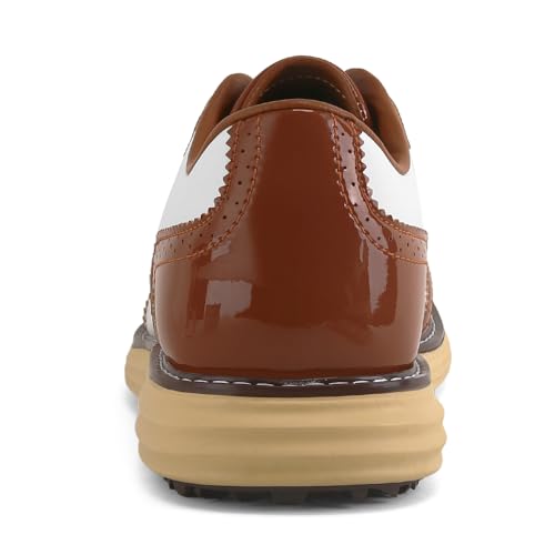 Image of Men Golf Shoes Professional 9 Spikes Comfortable Outdoor Golf Training Sport Sneakers for Men