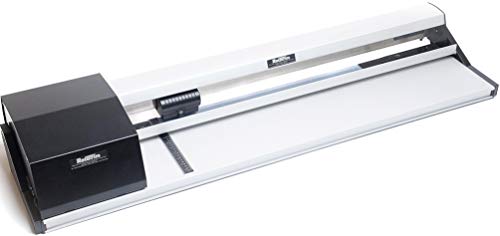 RotaTrim 60410 49-inch Powertech Electric Rotary Cutter; All-Metal Construction; Triple Roller Mechanism; Up to 3mm Maximum Cut Depth; Powered Trimmer; Operated by a Foot Pedal