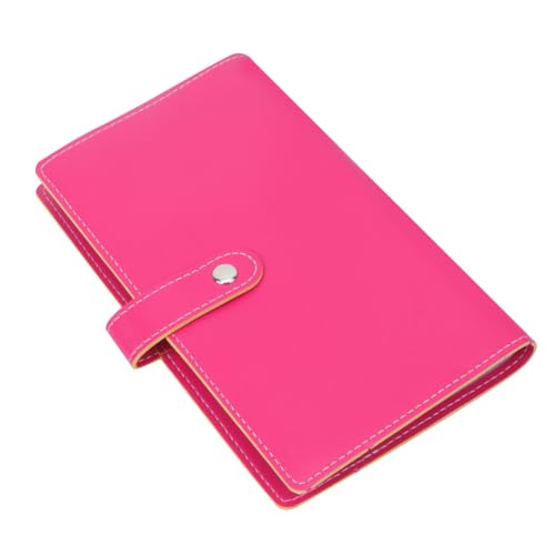 Organizador de Tarjetas de 120 Ranuras en Cuero PU Elegante para Oficina