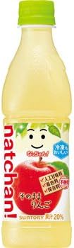 Suntory Natchan! Apple Juice 425g (10 bottles)