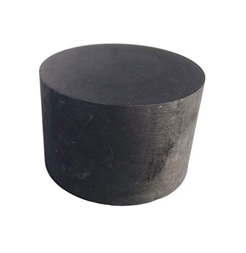 OTOOLWORLD 99.9% Purity Graphite Ingot Block EDM Graphite Plate Milling Surface (75MMx50MM)