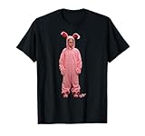 A Christmas Story Ralphie Pink Bunny Pink Nightmare T-Shirt