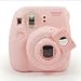 [Fujifilm Instax Mini 7s Mini 8 Selfie Lens] -- CAIUL Camera Style Instax Close Up Lens with Self-portrait Mirror For Fujifilm Instax Mini 8 mini 7s Camera and Polaroid 300 (Pink)