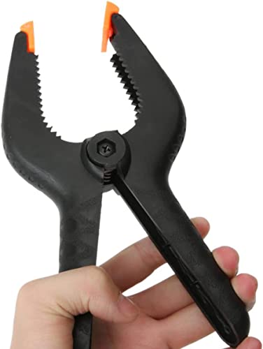 8 Pack 9 Inch Heavy Duty Plastic Nylon Spring Clamp EXTRA LARGE Clip Tips For Photography Background Plate