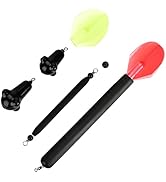 Otufan Kunststoff-Angelmarkierungsposen, 7,09 X 0,79 Zoll, Markierung von Angelplätzen, Farbige M...