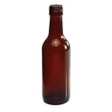 NewRuleFX SMASHProps Breakaway Mini Traveler Alcohol Bottle Prop - AMBER BROWN translucent - Amber Brown Translucent