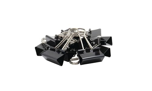 Westcott Black Fold Back Clips - 1" - 25 mm image 7