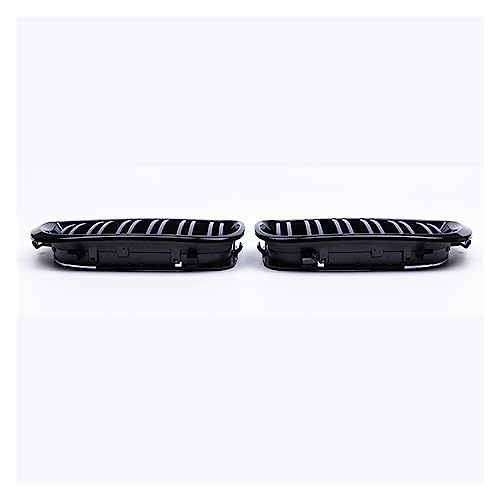 Rejilla delantera de doble listón tipo Racing para parachoques de coche E46 4 puertas 5