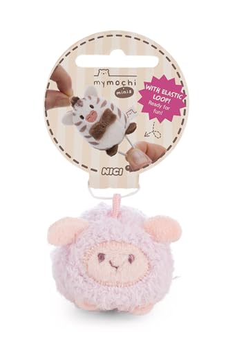 NICI 62832 - Colgante para Llaves y Bolso Zorro 7 cm, Rosa, Colgante versátil con Dije Grabado Elegante, Adorno para Bolso o Llavero