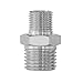 PointZero Airbrush Reducer Nipple Fitting 1/4"-1/8" BSP Male-Male