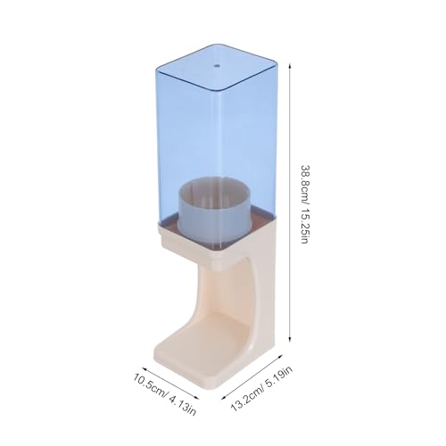 Distributeur de gobelets en ABS robuste avec réservoir PET transparent beige