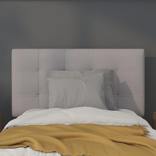 Flash Furniture Bedford Tufted Upholstered Twin Size Headboard in Light Gray Fabric by Flash Furniture - Used condition - Image 4