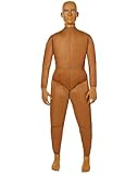 Spirit Halloween 5 Ft. 5 In. Light Brown Dummy Prop, Halloween Decorations